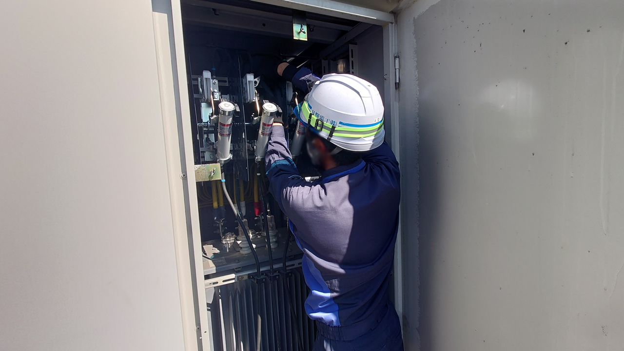 R6.11 某医療施設高圧受変電設備大規模改修工事⑤