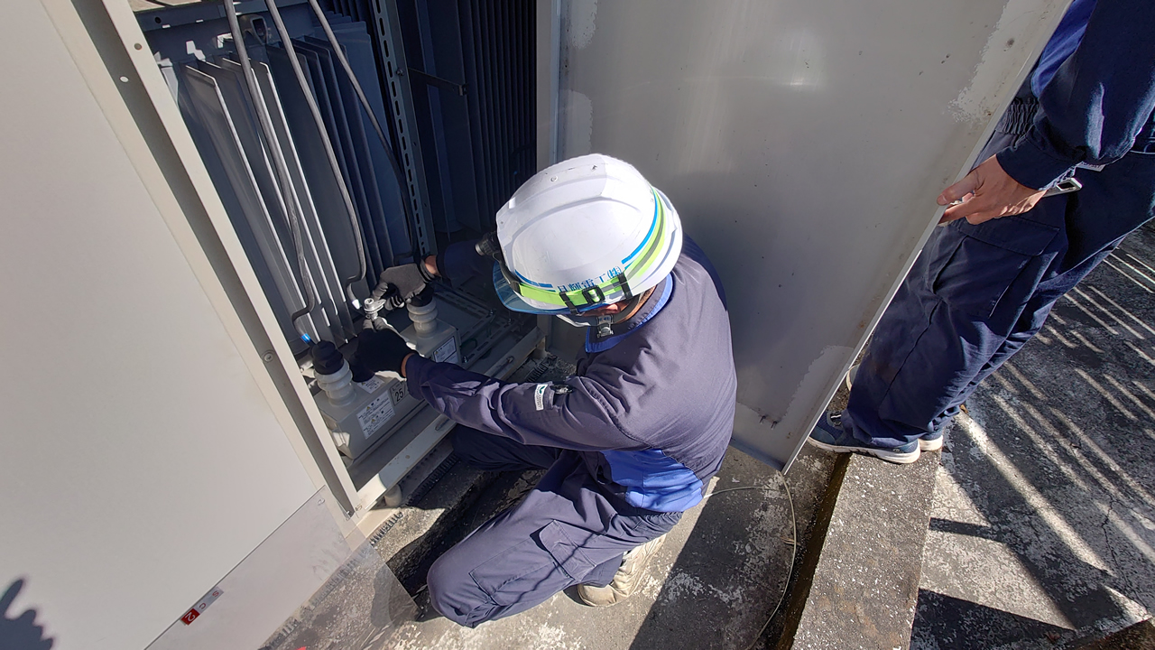 R6.11 某医療施設高圧受変電設備大規模改修工事⑥
